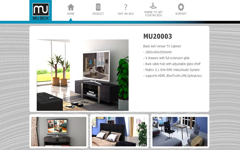 網頁設計 - Mu Box